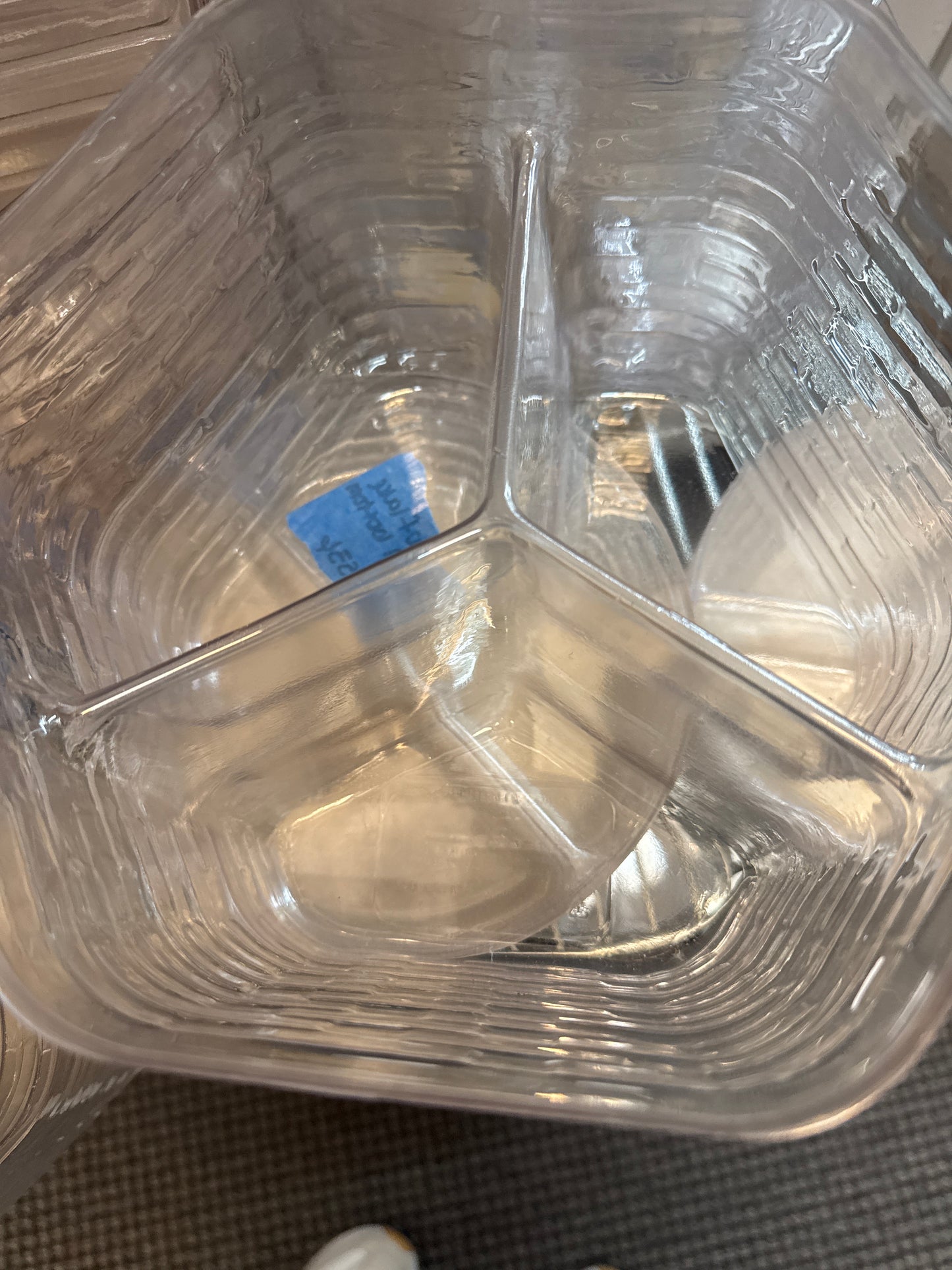 #42536 Longaberger 1997 hostess Snowflake bottom  Protector