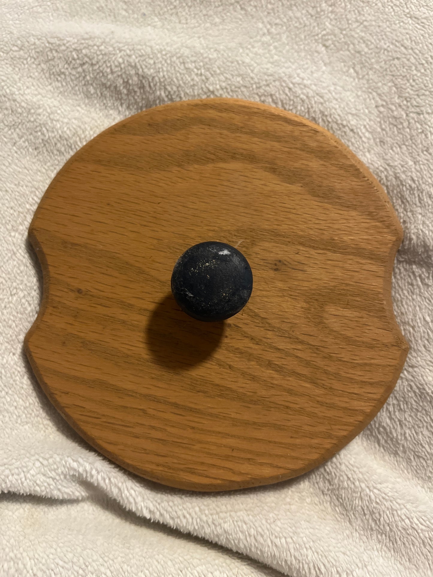 Wooden 5.5” round lid