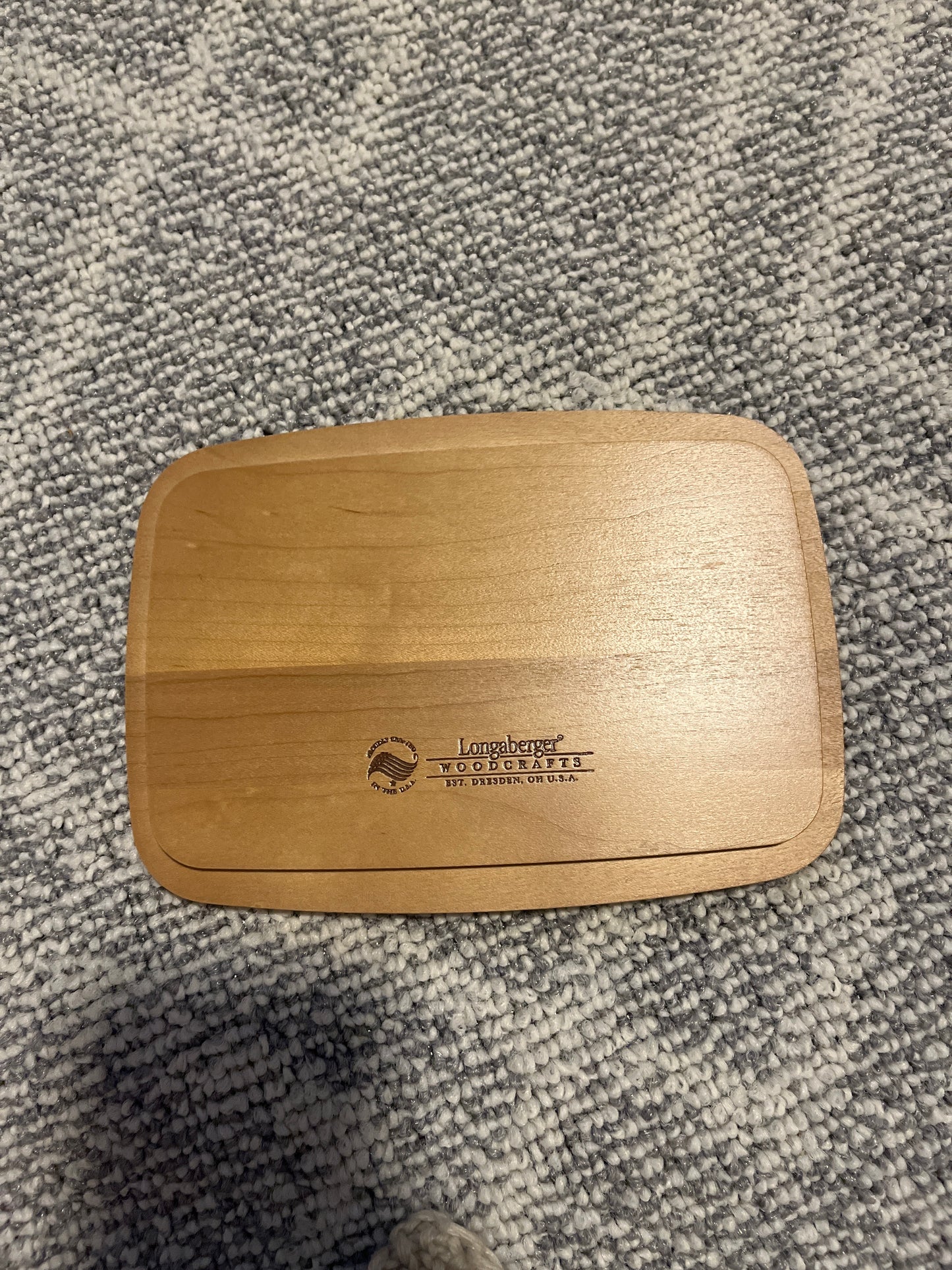 Longaberger 7.75”x5.5” lid