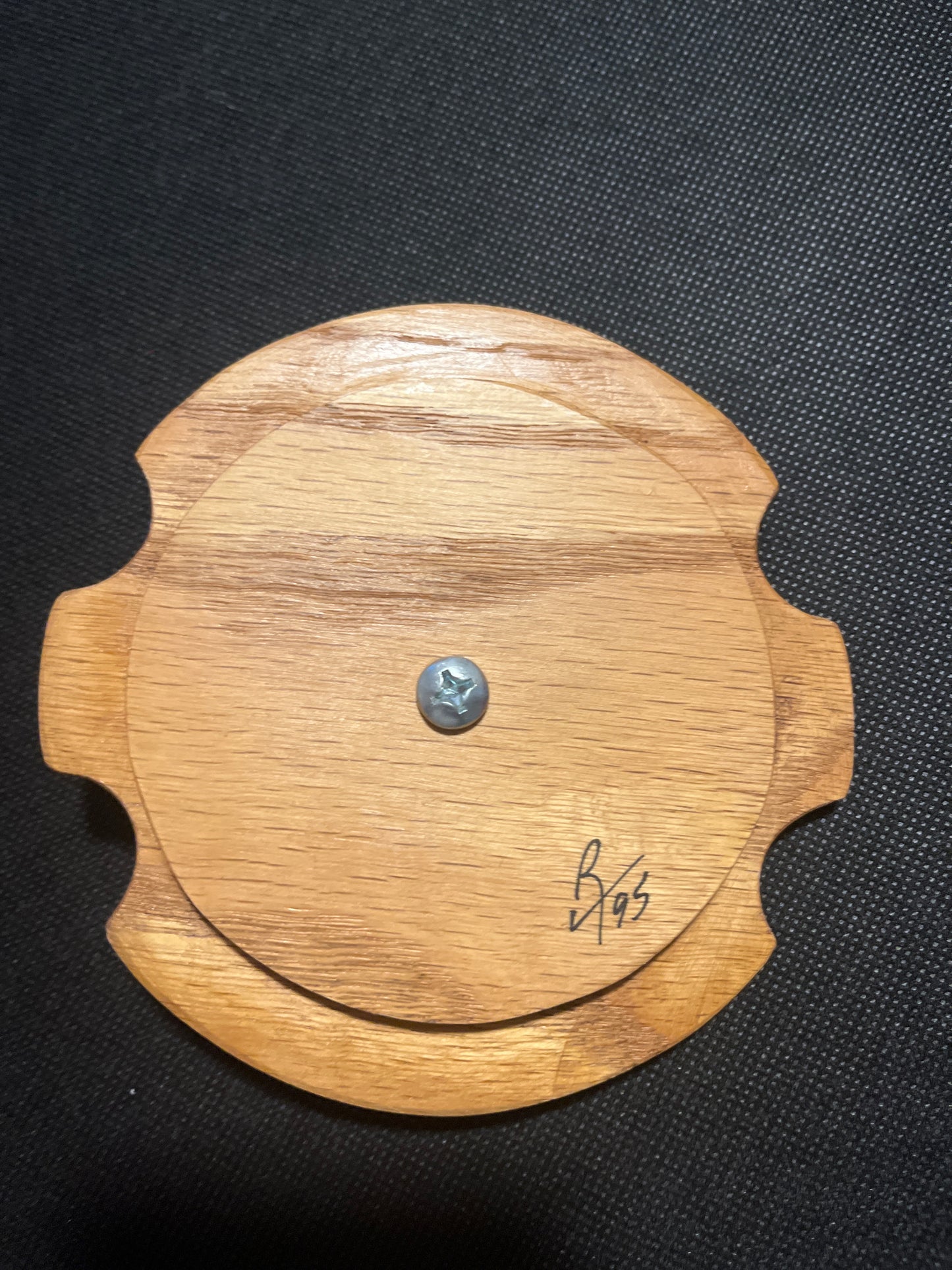 Wooden 4.75” round lid