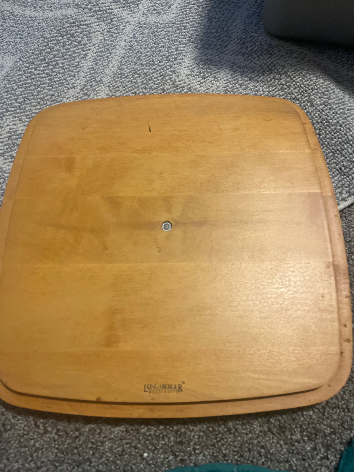 Longaberger 15.5” square lid