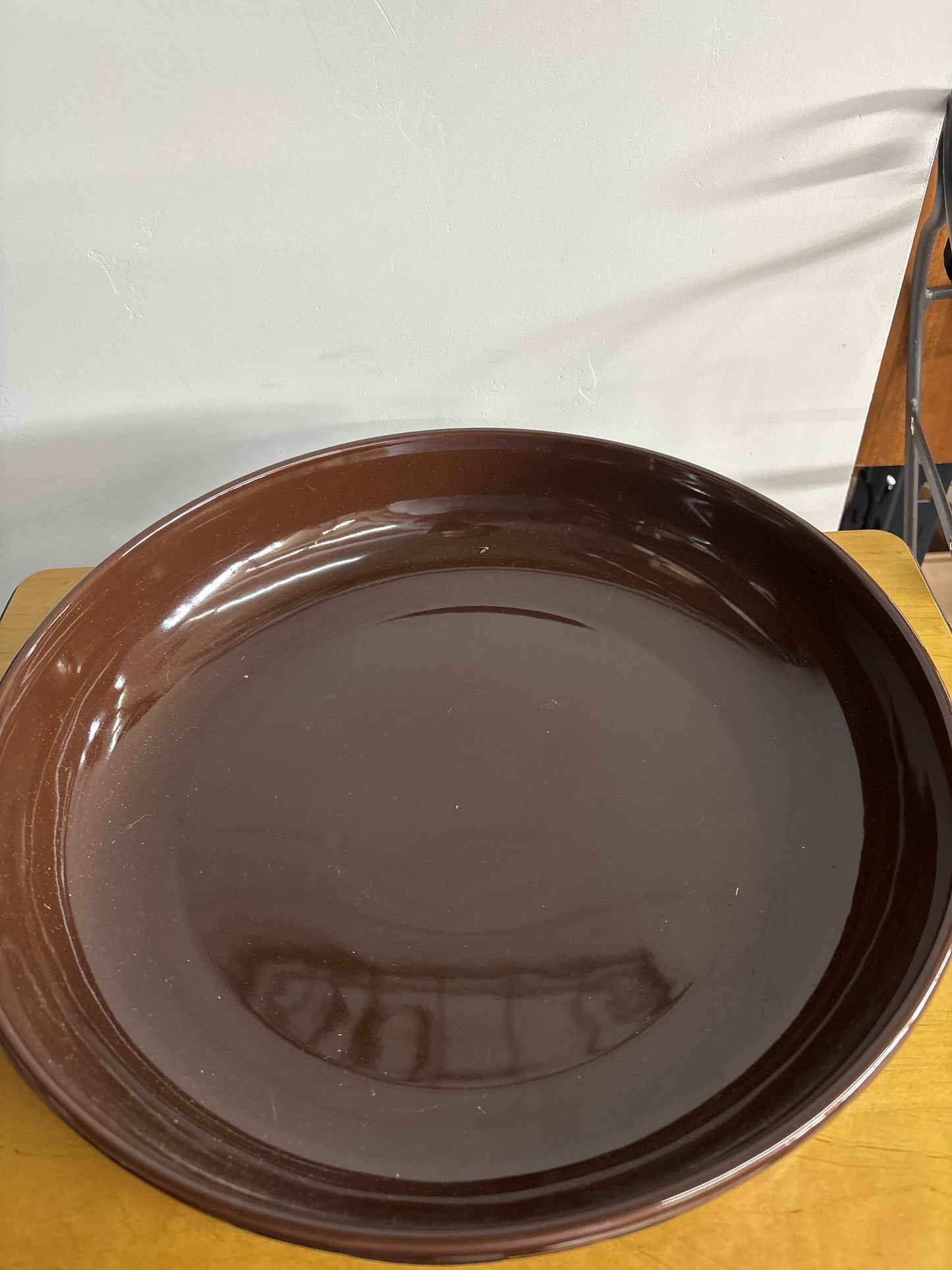 Longaberger Low bowl in Chocolate