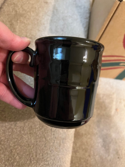 Longaberger coffee mug in ebony