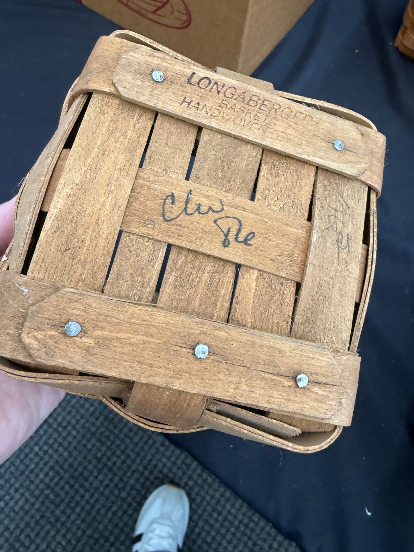 Longaberger 5” measuring basket