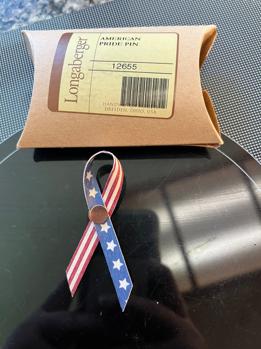 Longaberger American Pride Pin