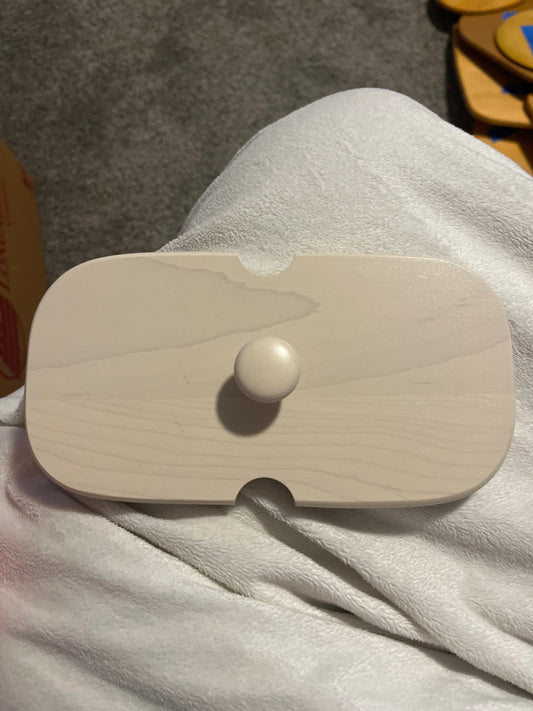 Longaberger 8”x4.5” rectangular lid