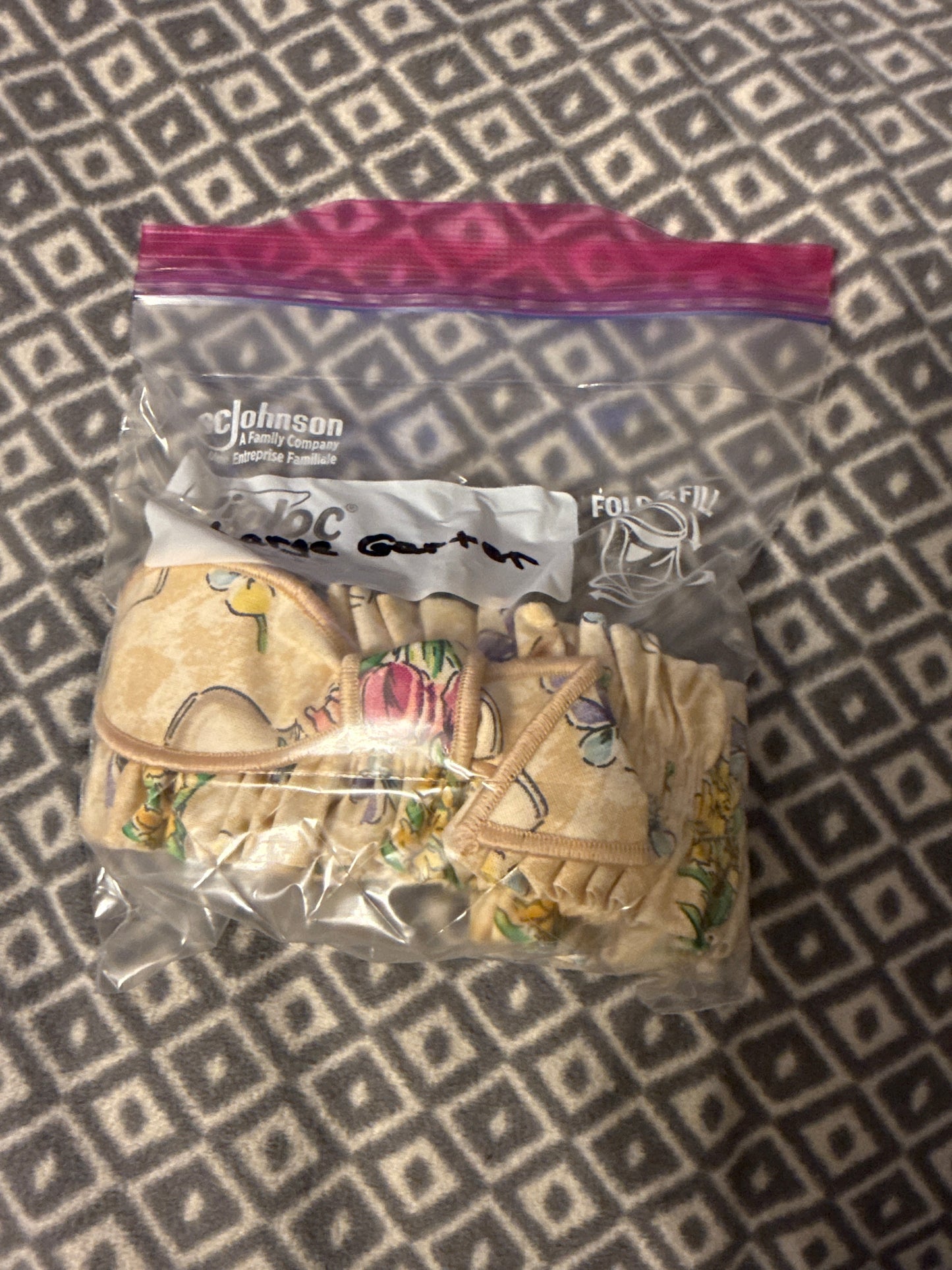 Longaberger Large Garter in Early Blossom