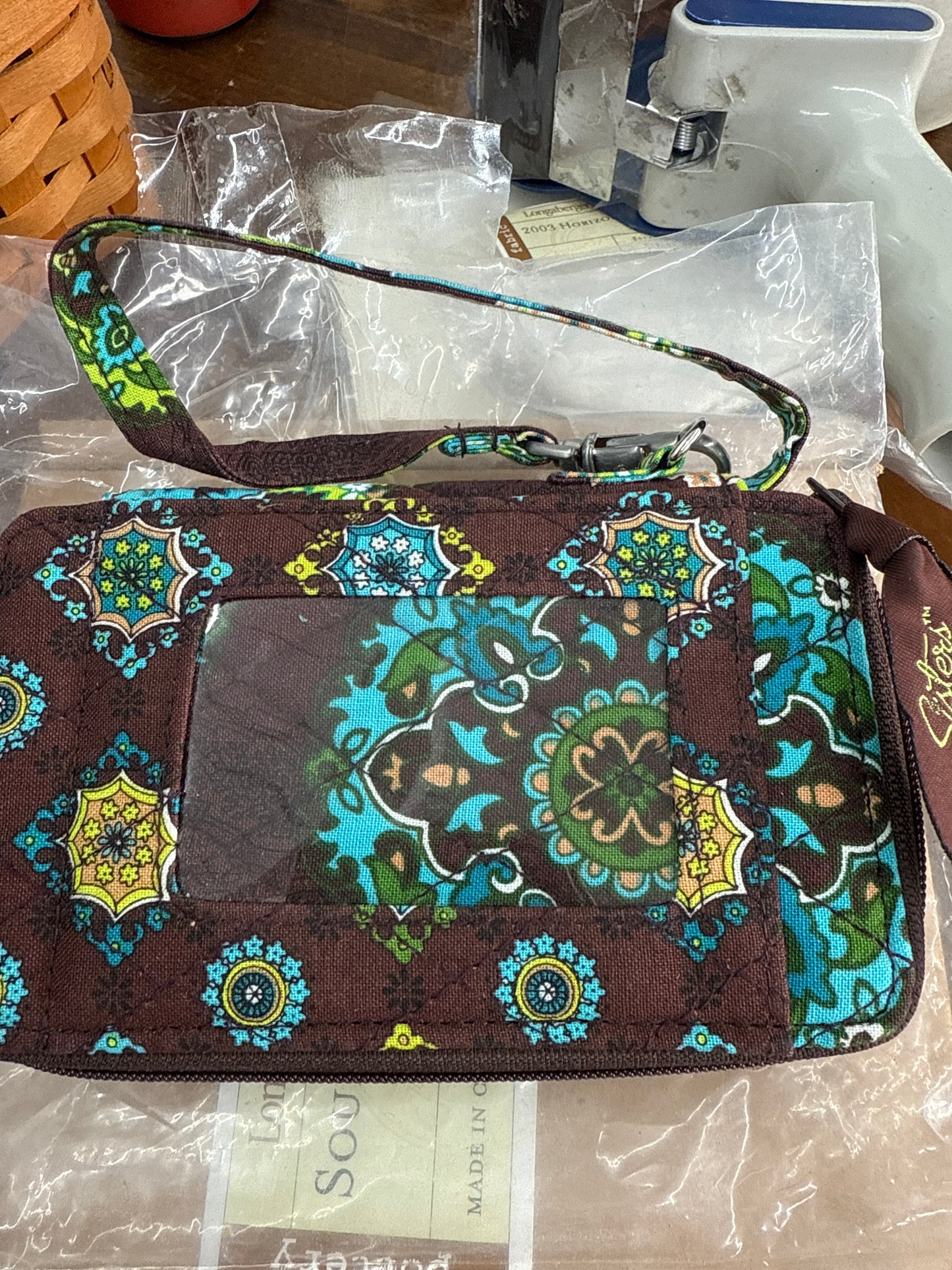 Sisters Cell phone holder/ID holder in adorn