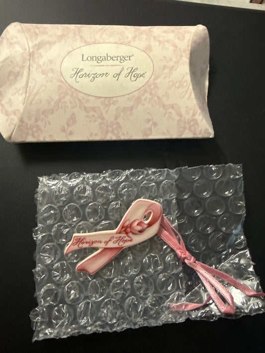 Longaberger horizon of hope tie on