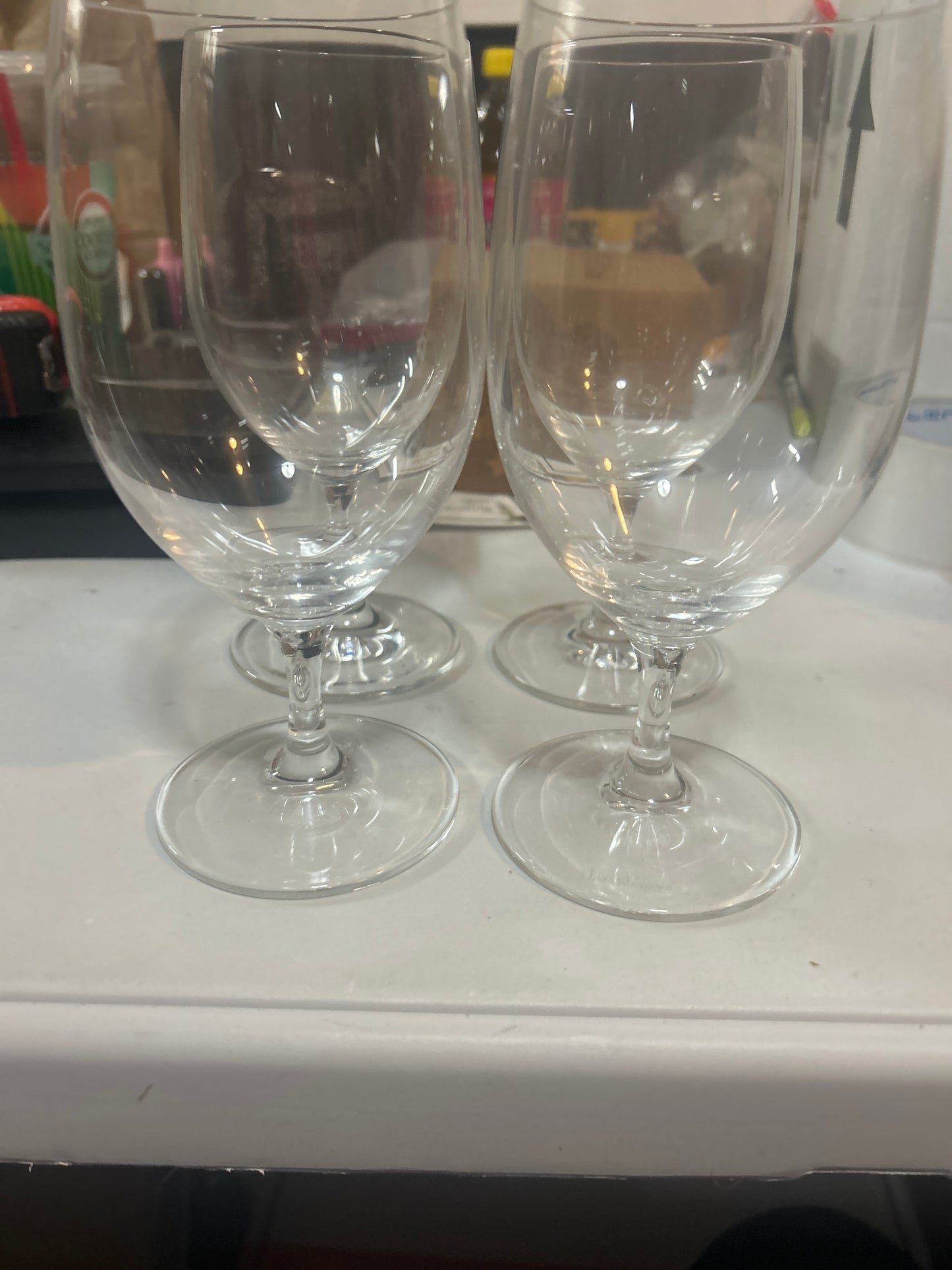 Longaberger crystal stemware goblet