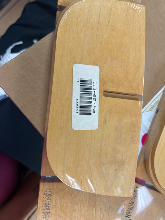 Longaberger small gathering 8 way divider