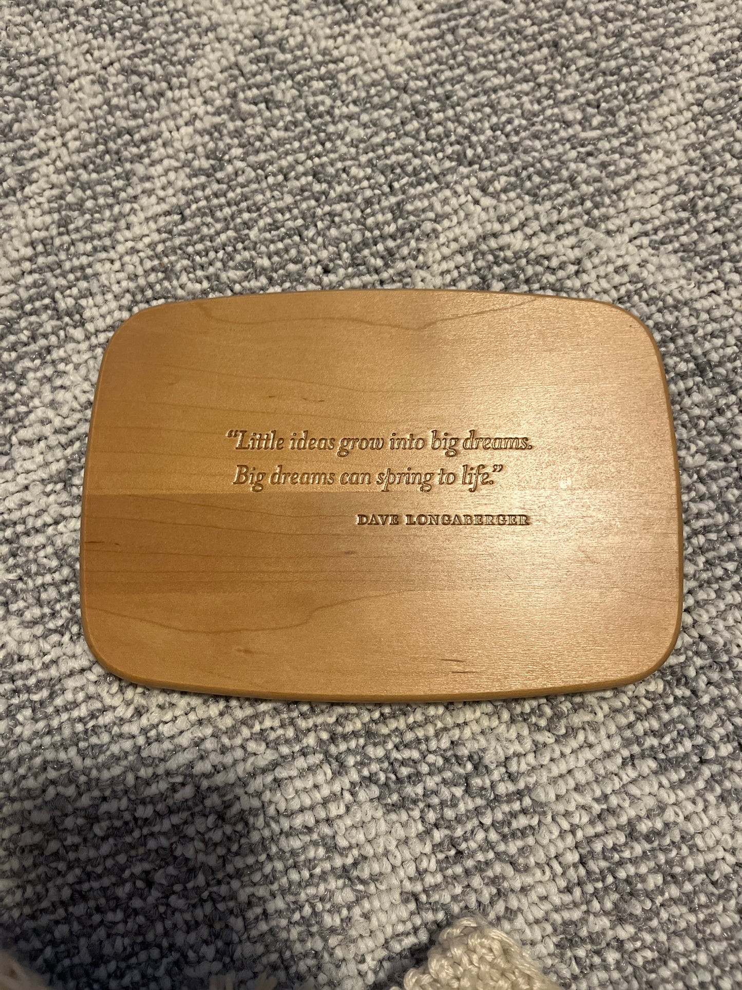 Longaberger 7.75”x5.5” lid