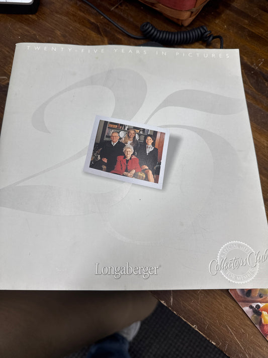 Longaberger 25 years in pictures book