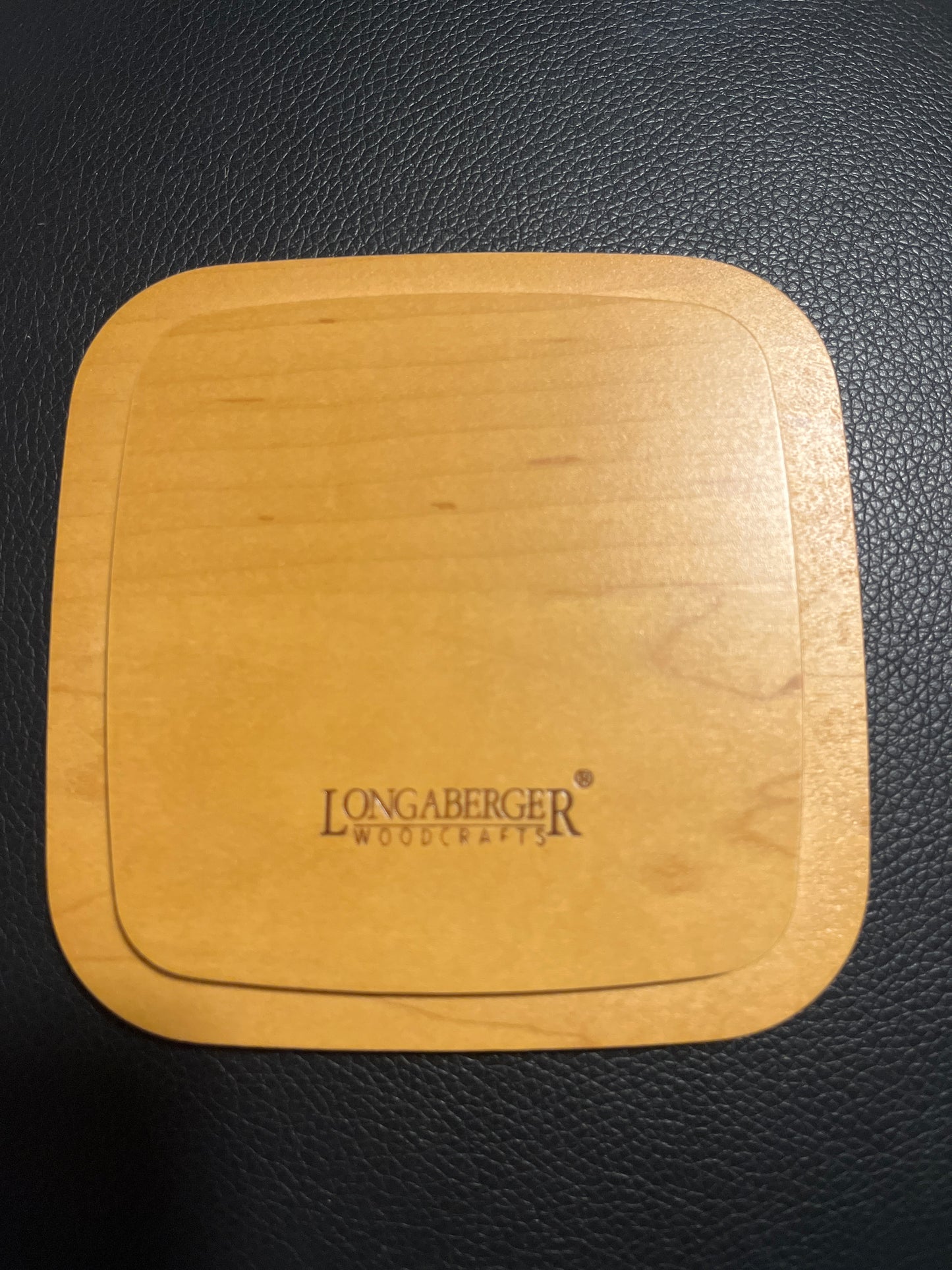 Longaberger 4.75”x4.75” square lid
