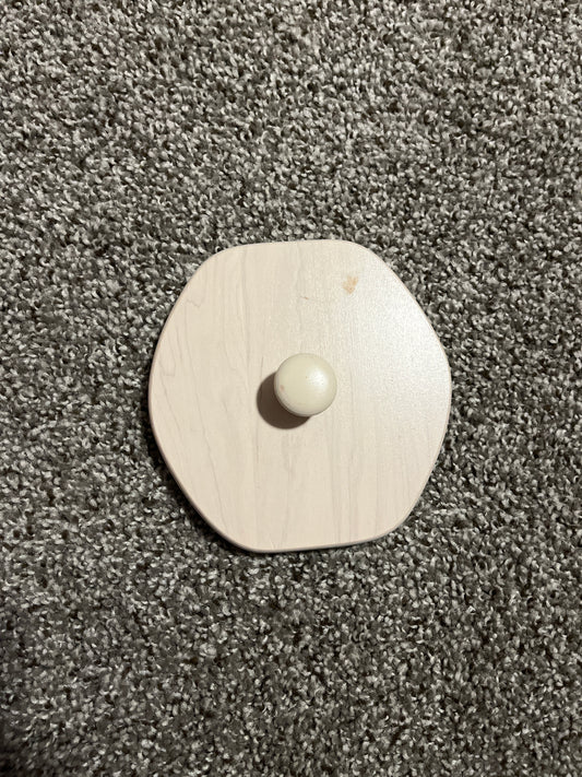 Longaberger 5.25” hexagonal lid for horizon of hope.