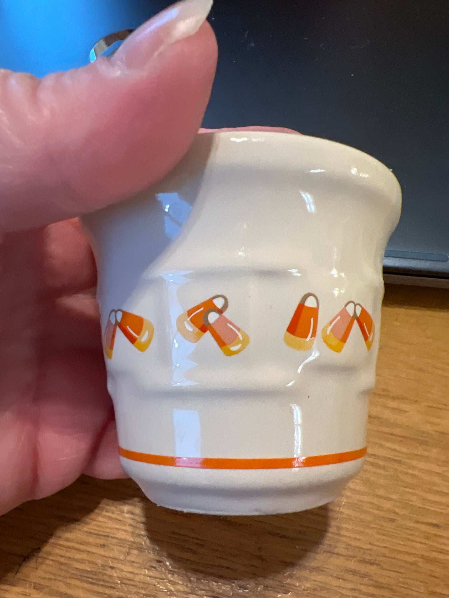 Longaberger candy corn votive