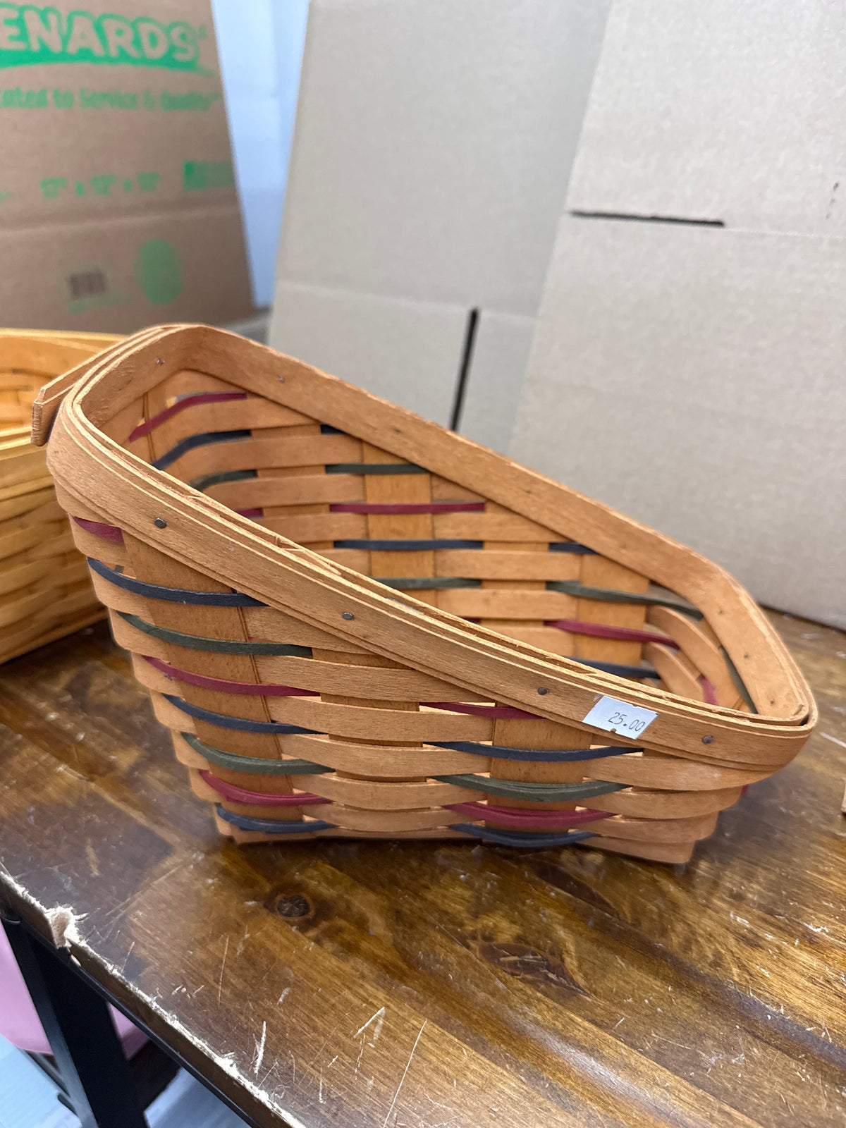 Longaberger medium vegetable basket