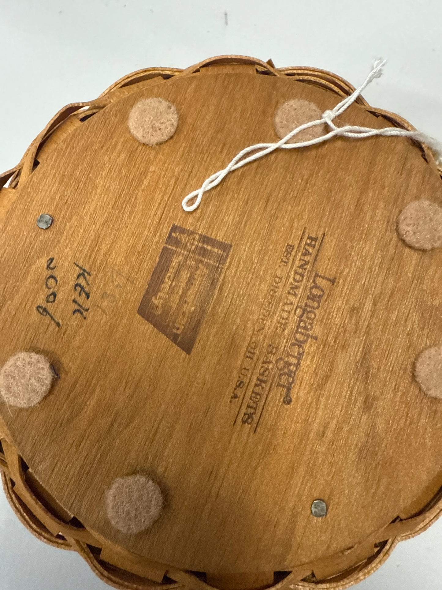 Longaberger horizon of hope basket with liner and protect