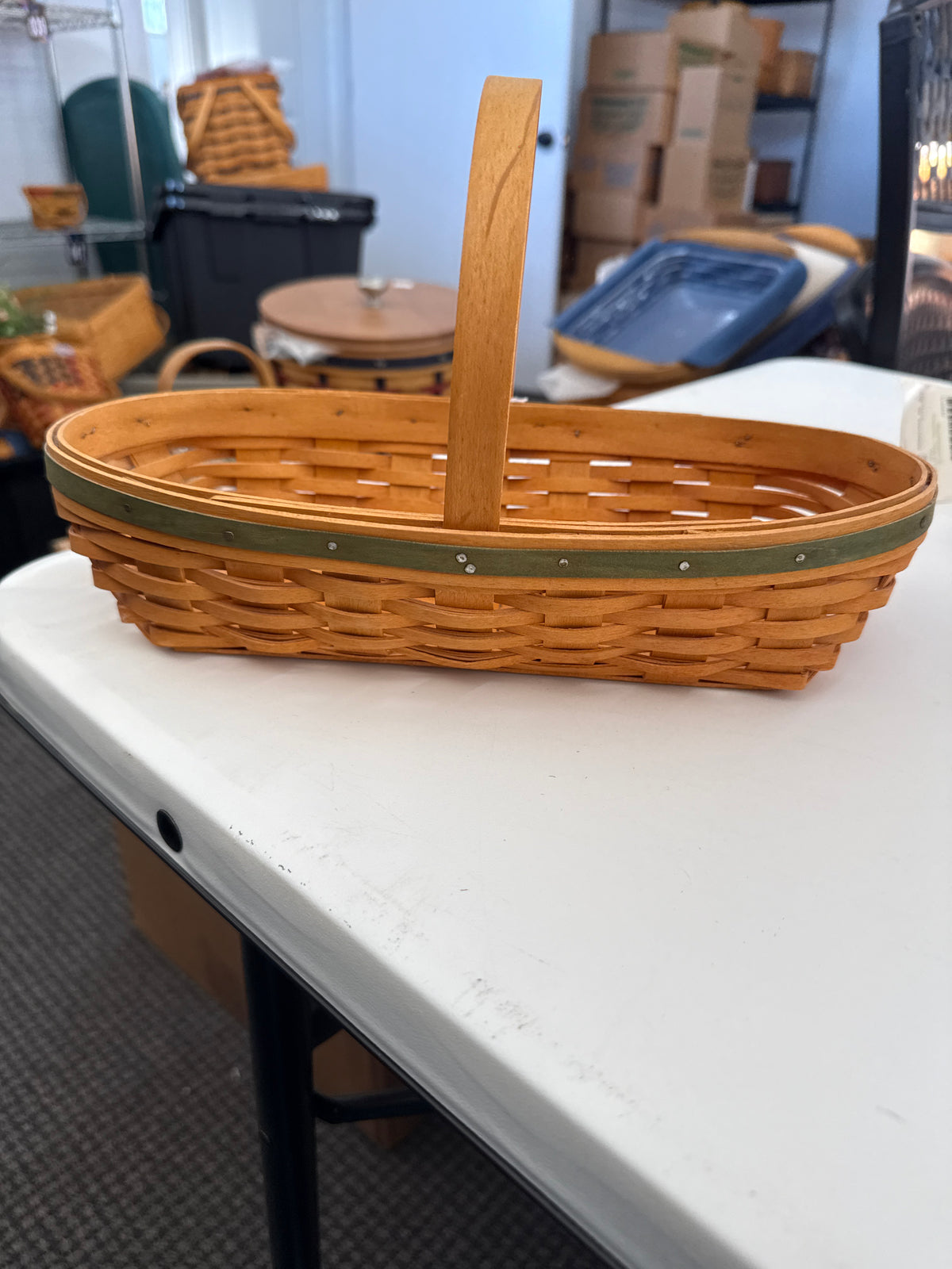 Longaberger peony basket