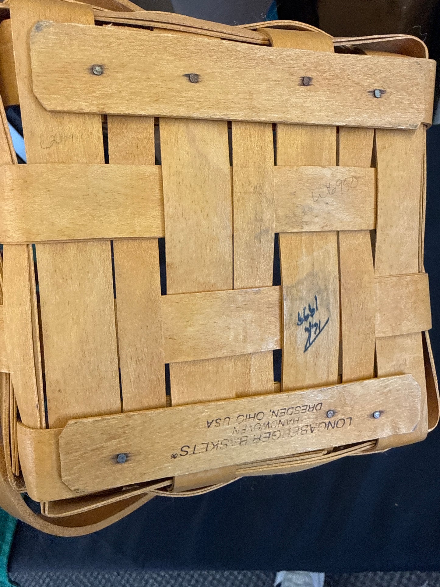 Longaberger large berry basket
