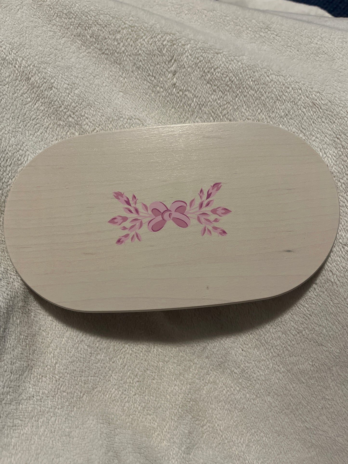 Longaberger 6.75”x3.75 ovular lid