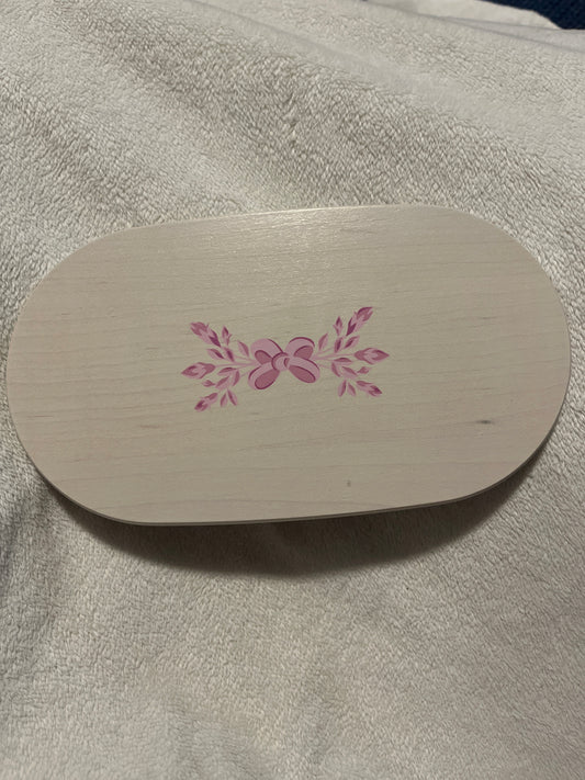 Longaberger 6.75”x3.75 ovular lid