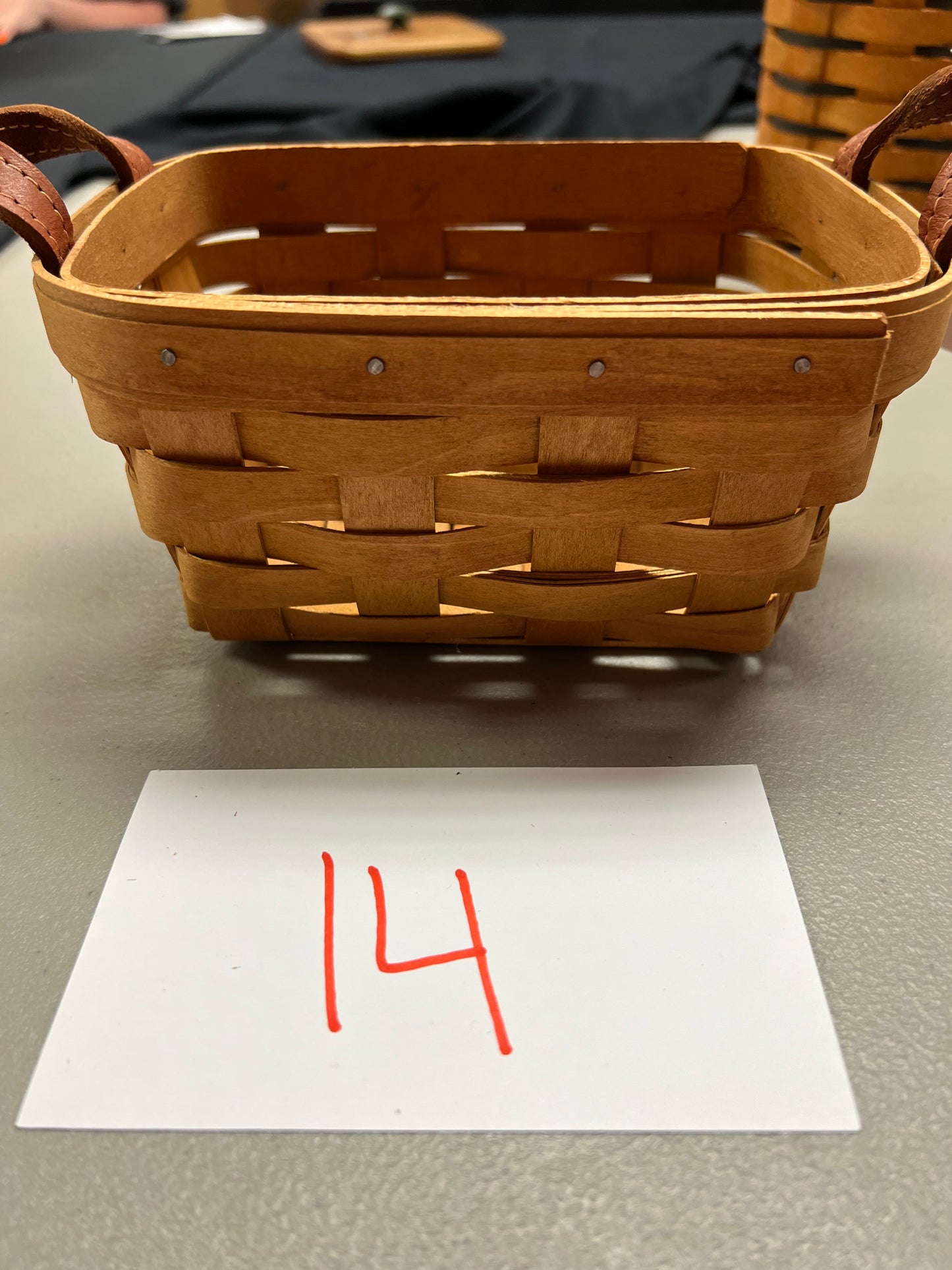 Longaberger tea basket