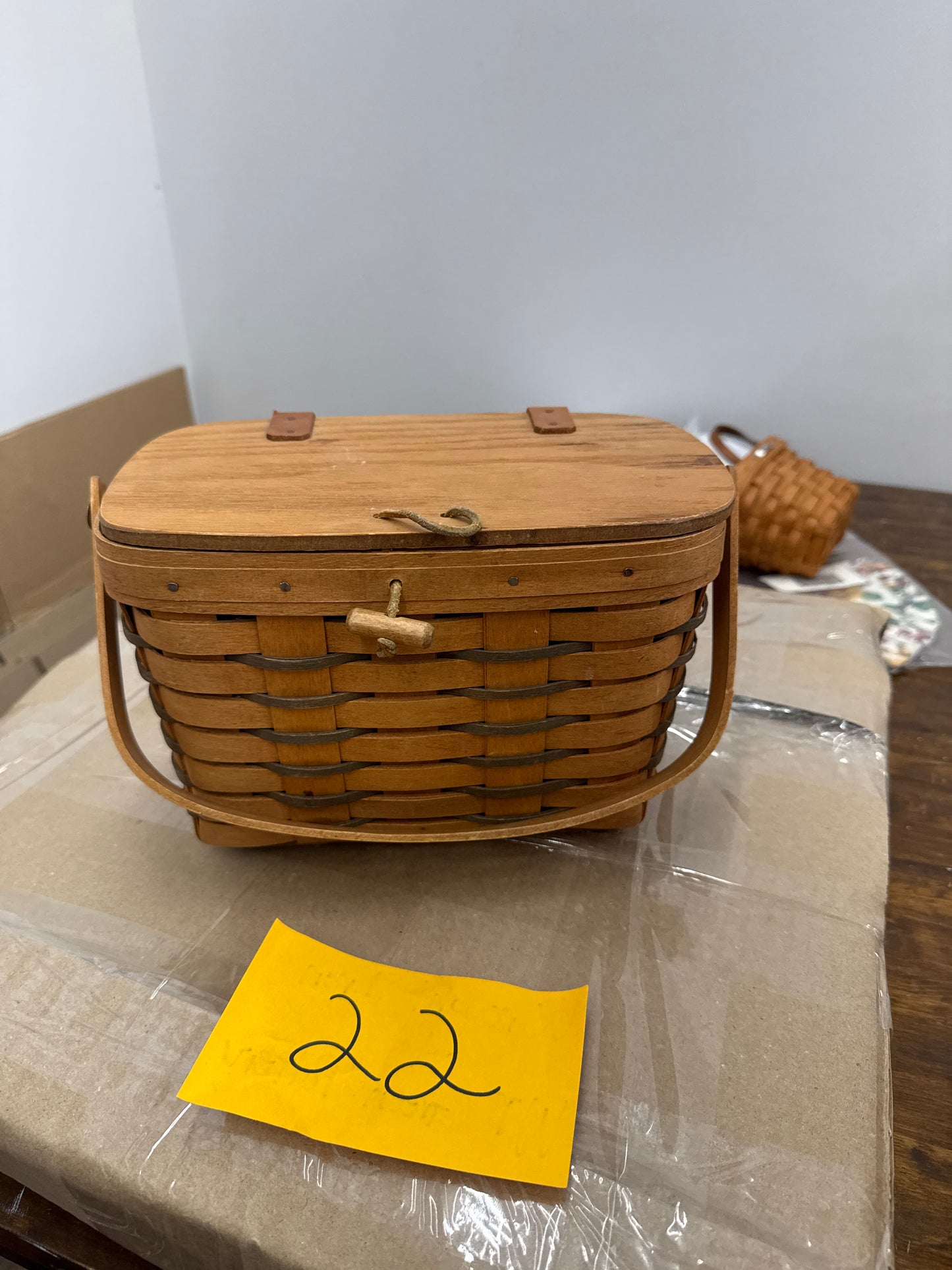 Longaberger purse with protector