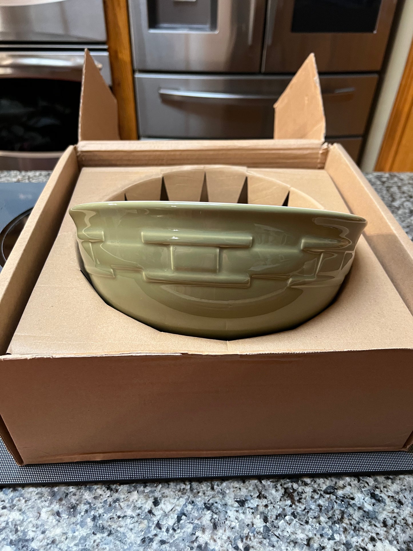 Longaberger Buffet Bowl in Sage