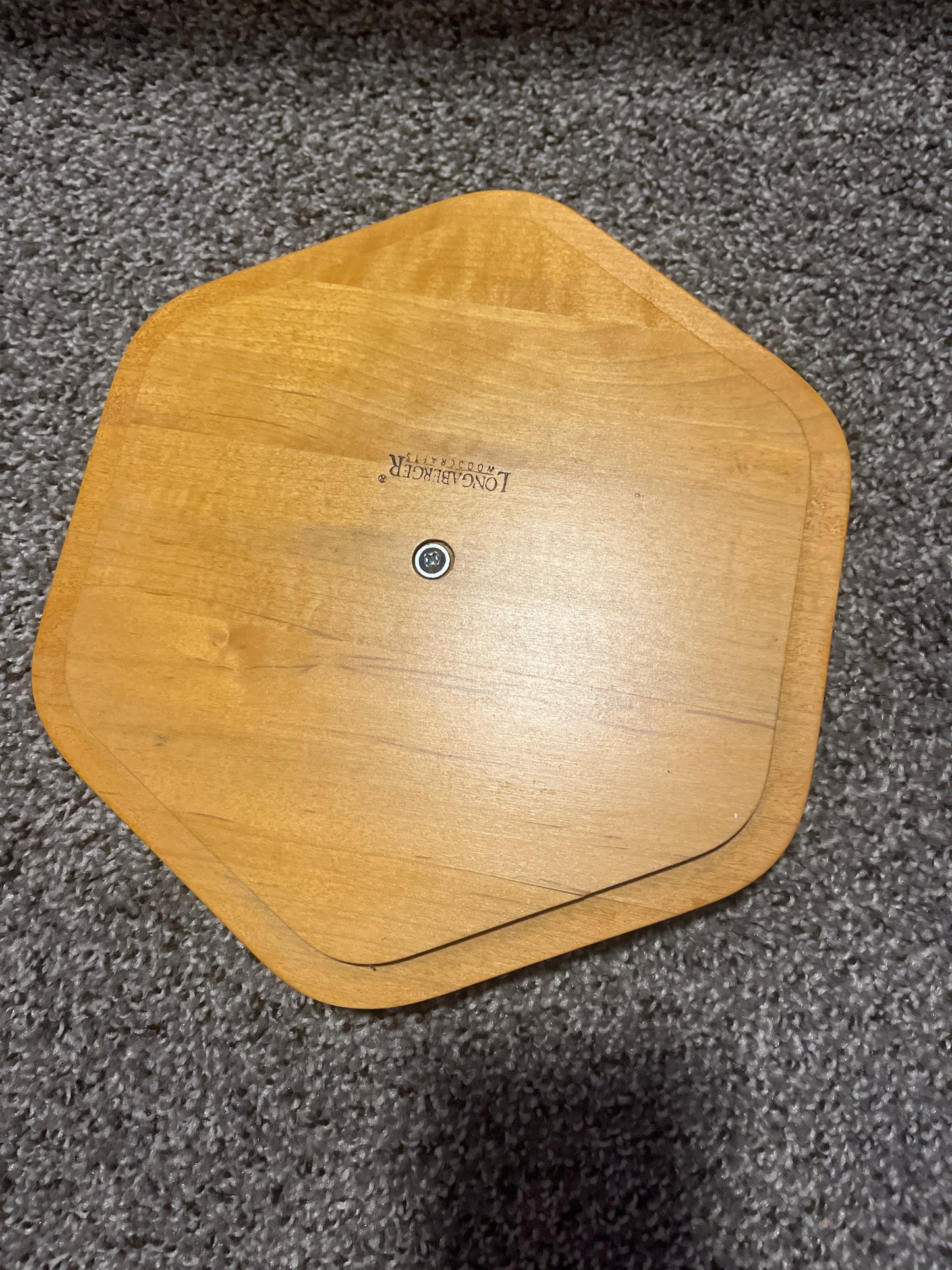 Longeberger 10” hexagonal lid