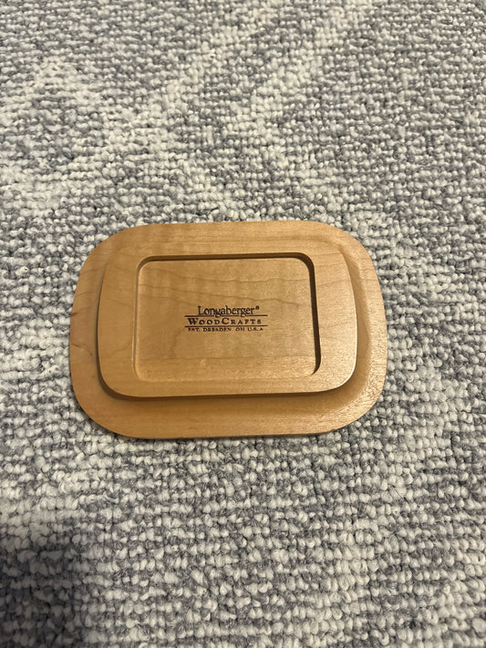 Longaberger 5.5”x4” lid