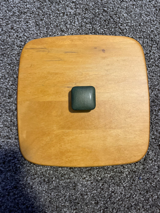 Longaberger Cranberry lid - green