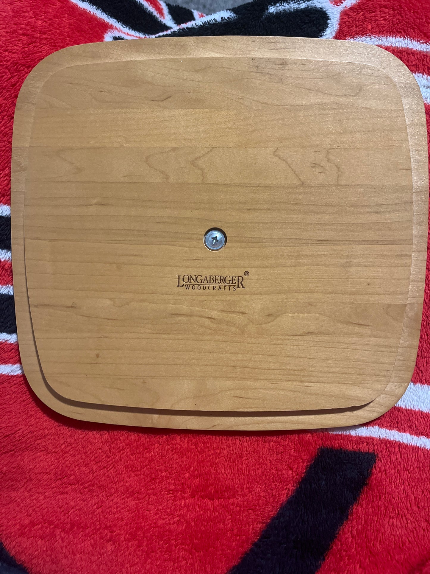 Longaberger Small Waste basket lid - 9.5” x 9.5”