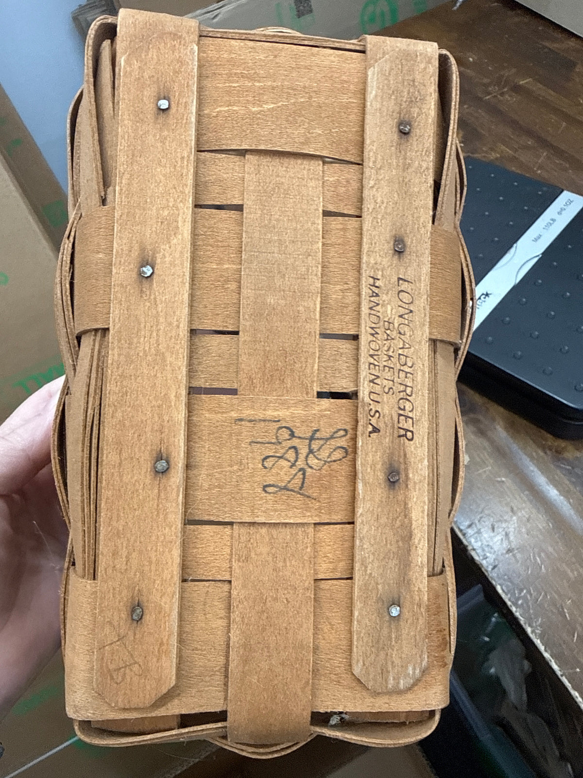 Longaberger 1988 vegetable basket