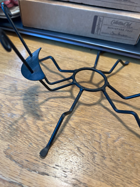 Longaberger lady bug wrought iron.