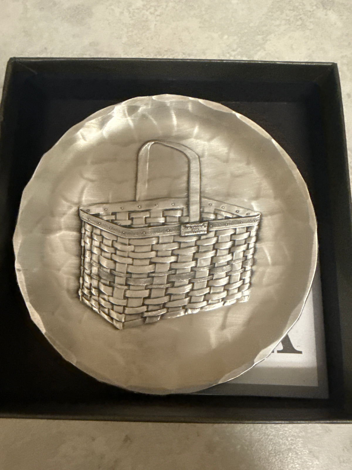 Homestead basket coaster