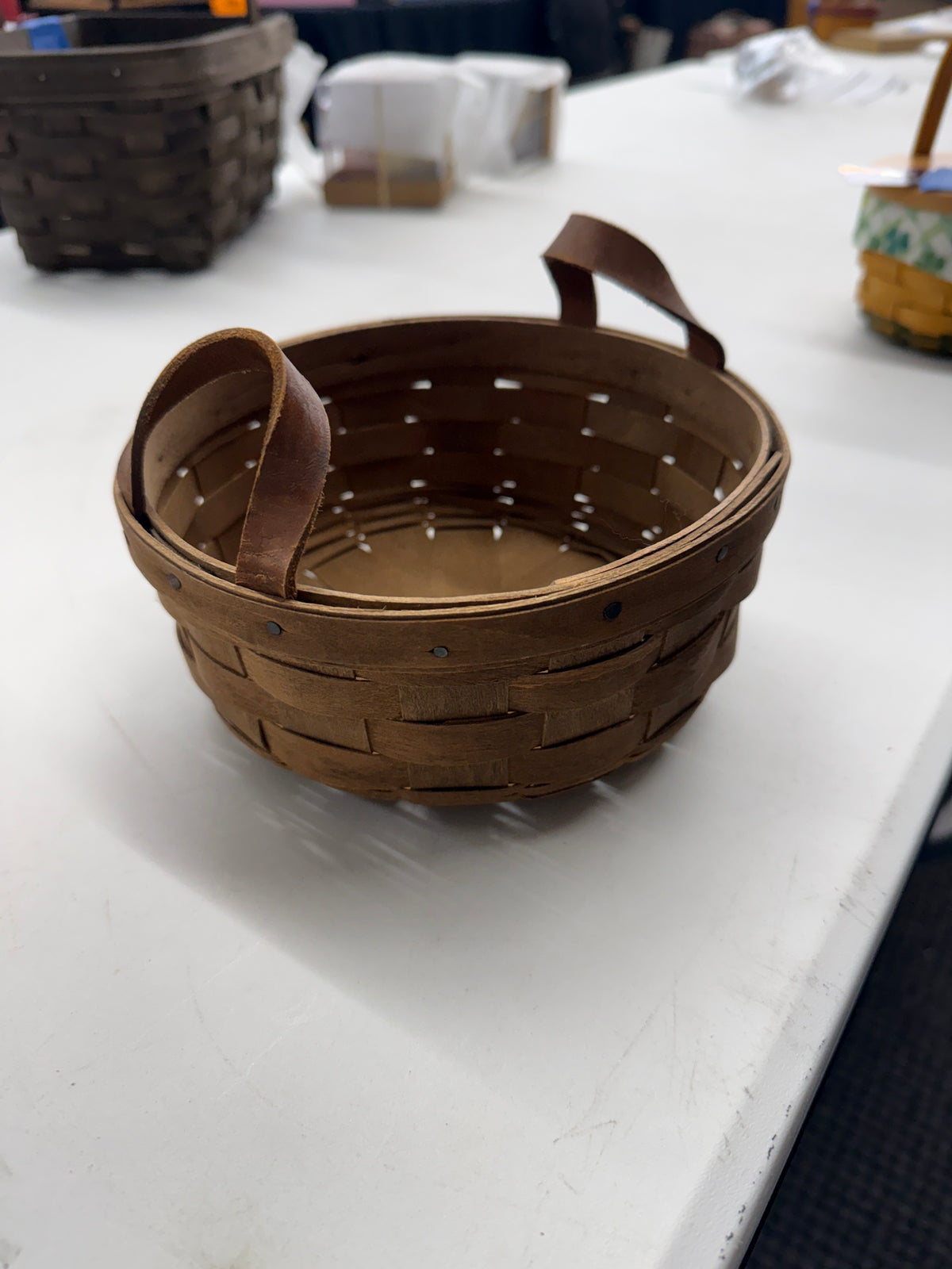 Longaberger button basket