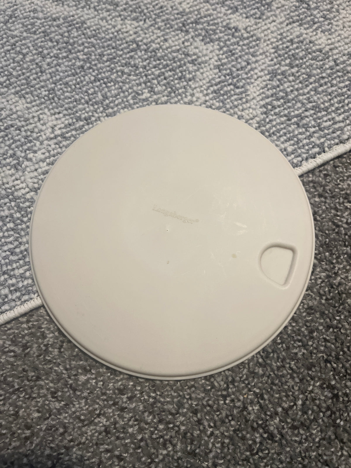 Longaberger 8” round lid