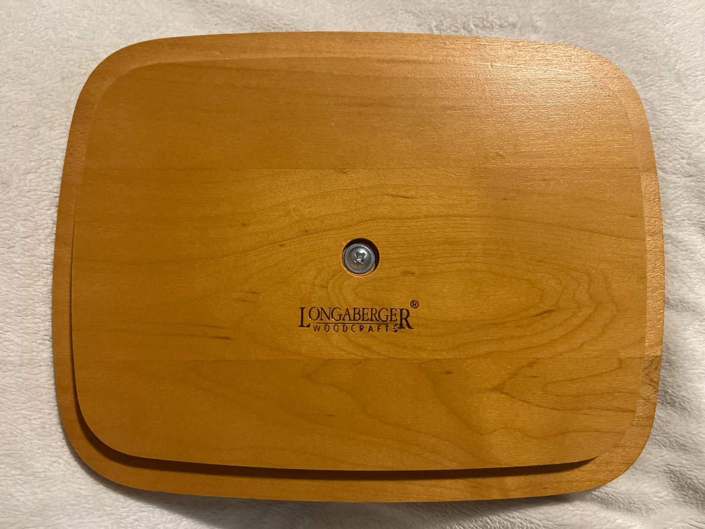 Longaberger 8.25”x6.5” rectangular lid