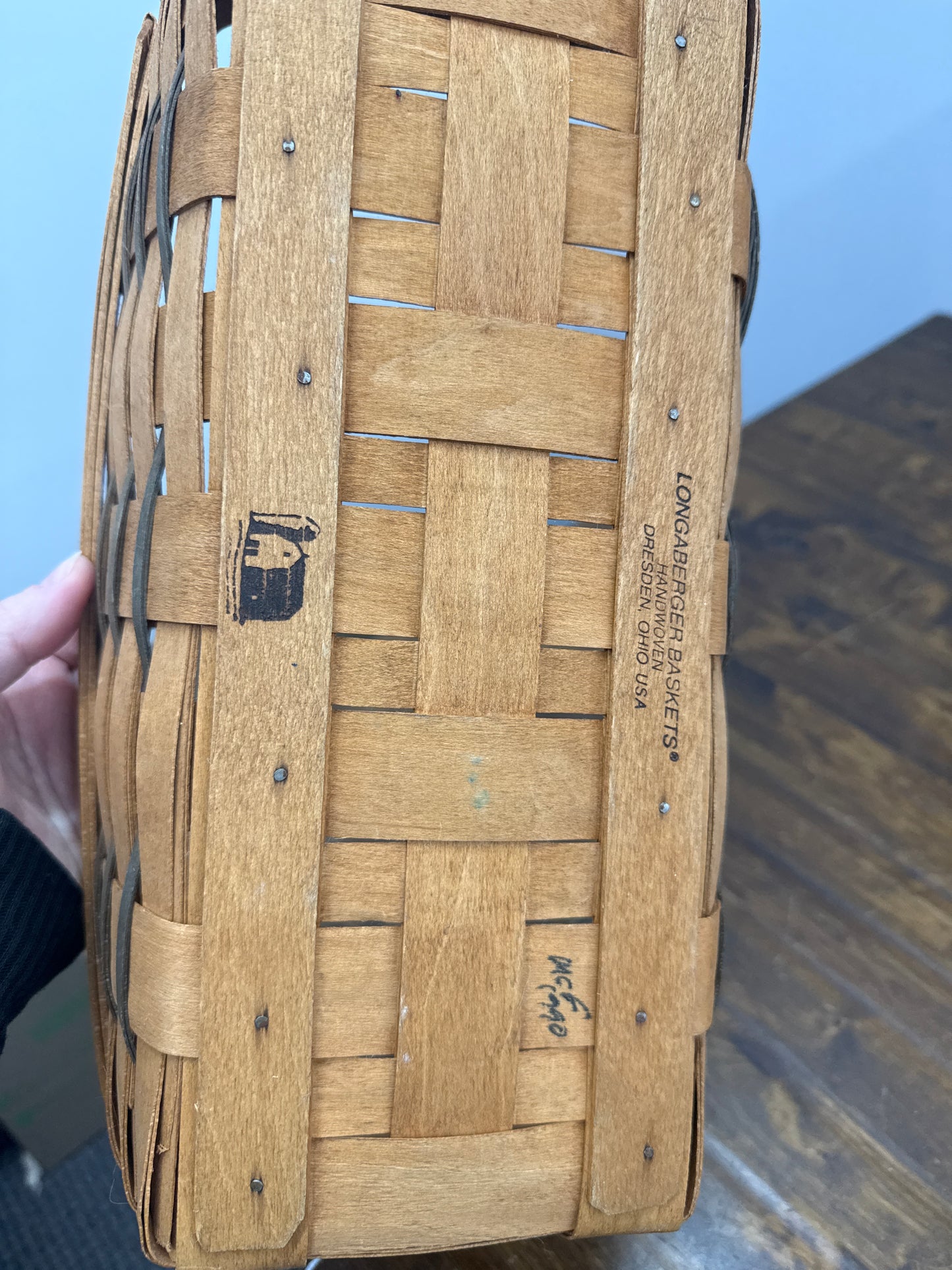 Longaberger heartland pantry basket