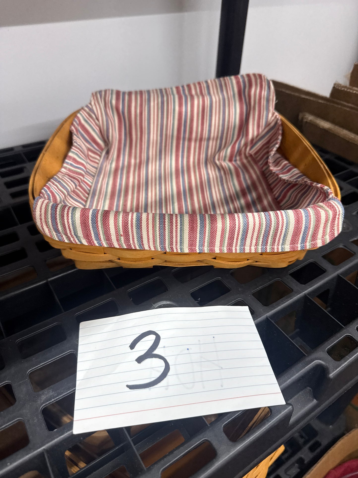 Longaberger picnic pal with liner
