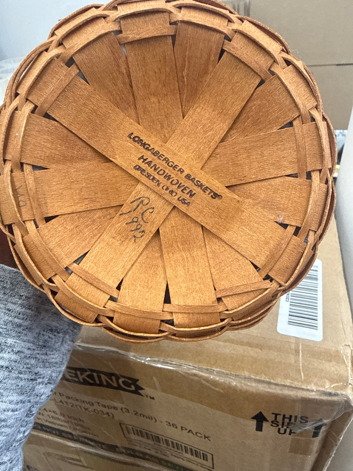 Longaberger discovery basket with liner