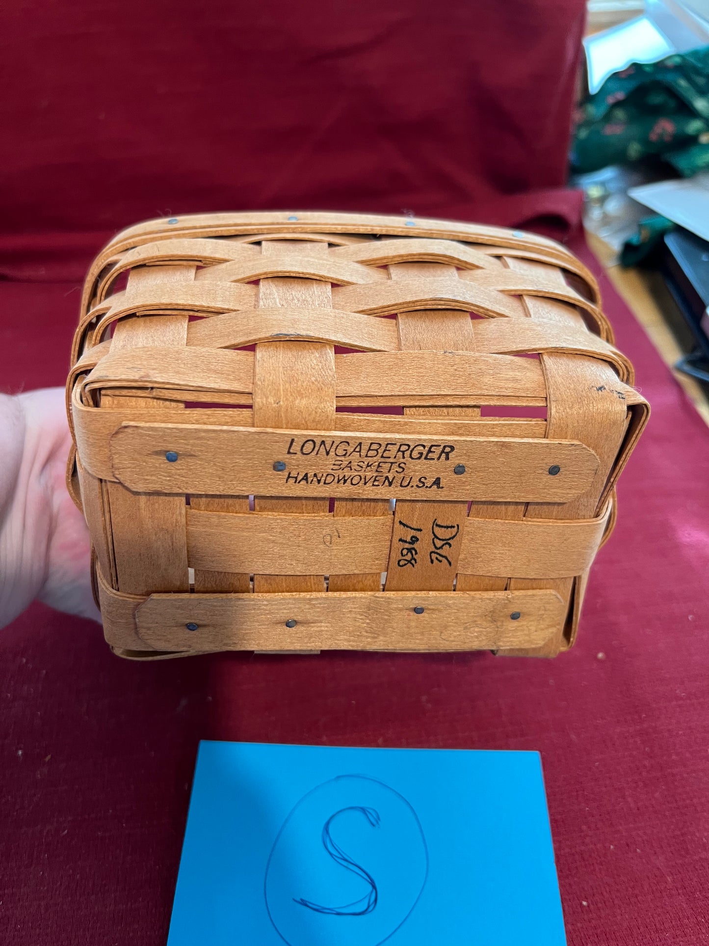 Longaberger Small Key Basket