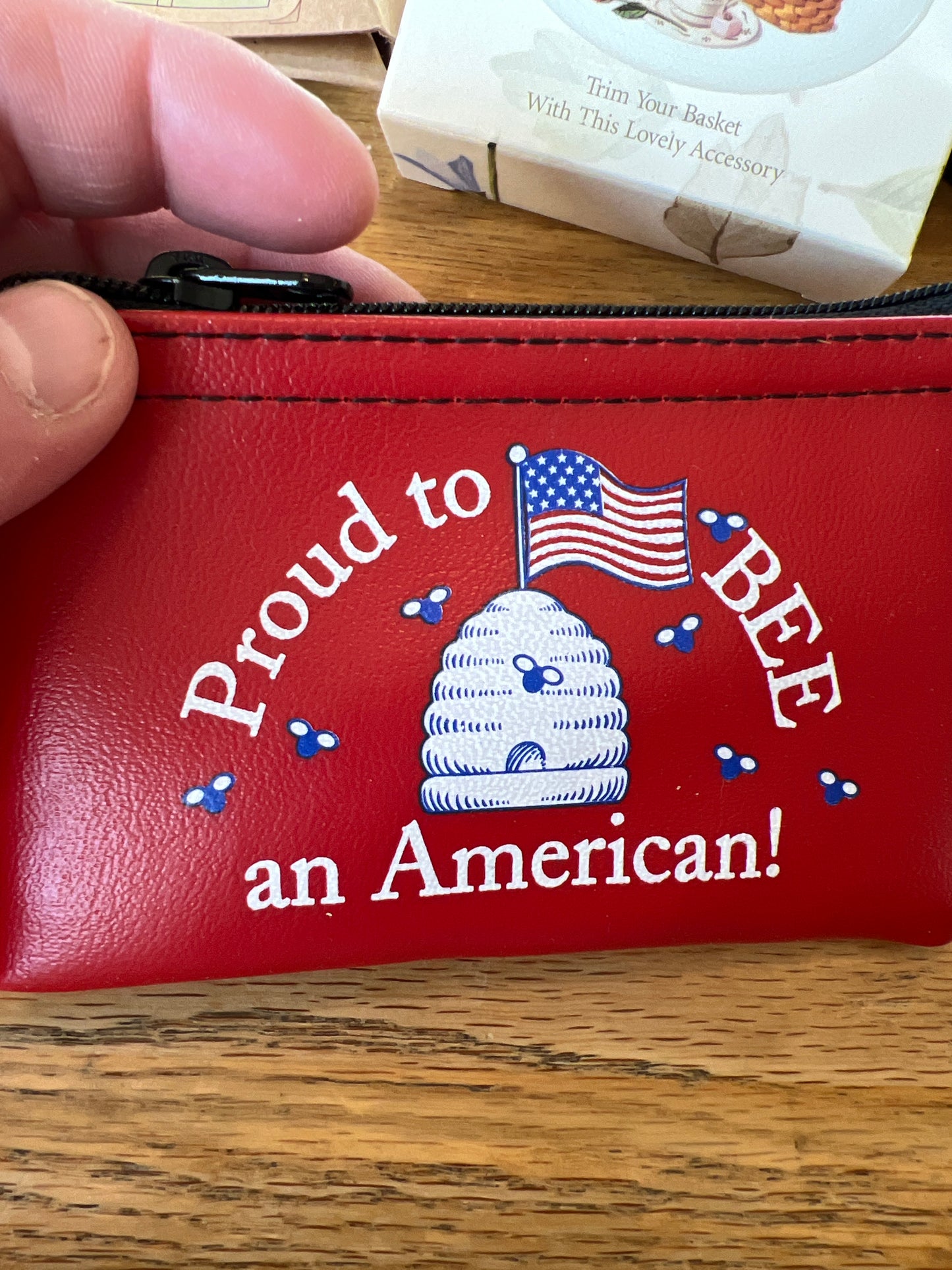 Longaberger coin purse