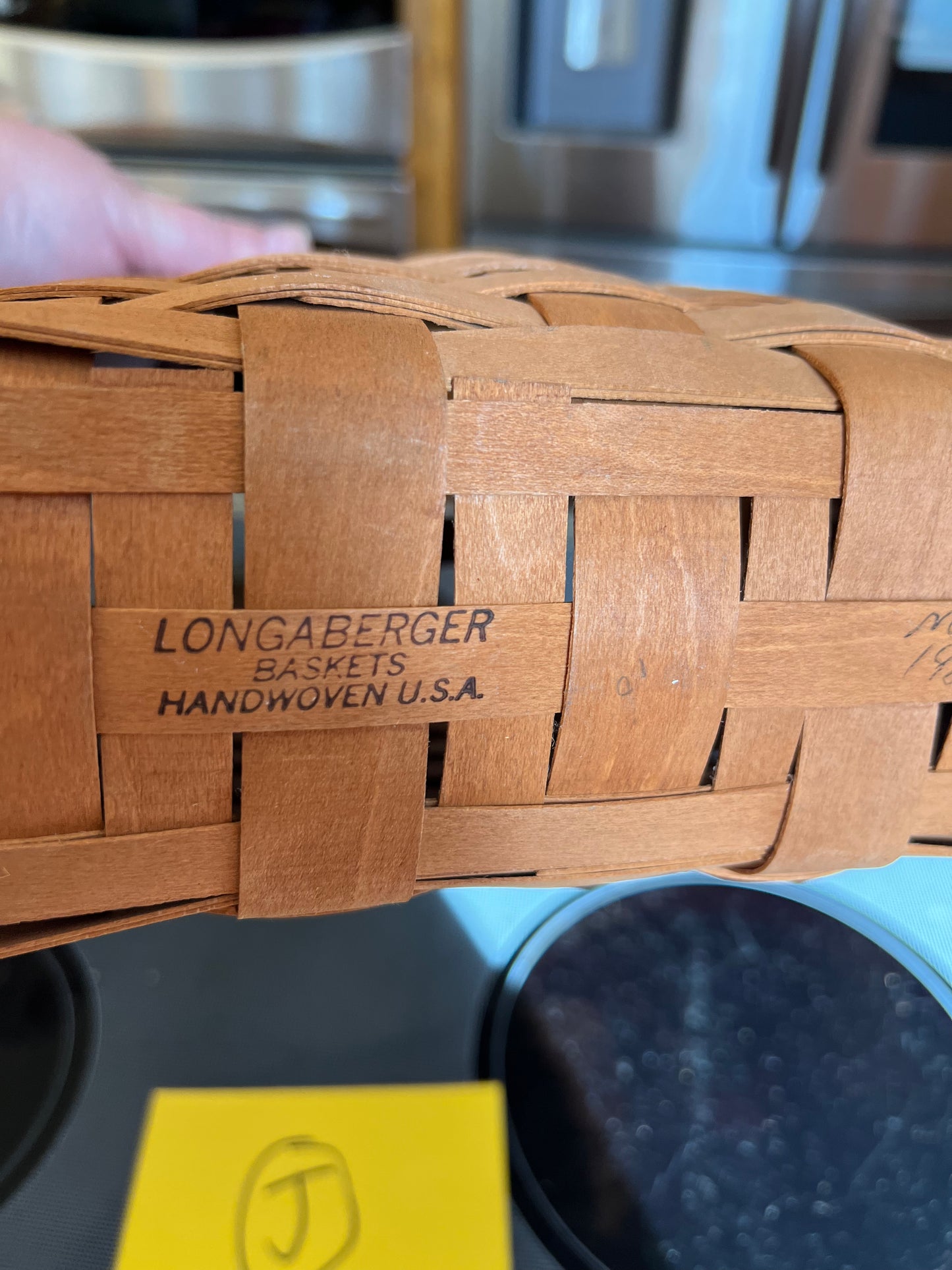 Longaberger Tall Key Basket