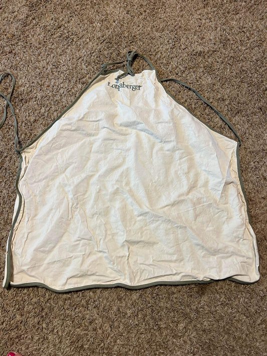 Longaberger Canvas Apron