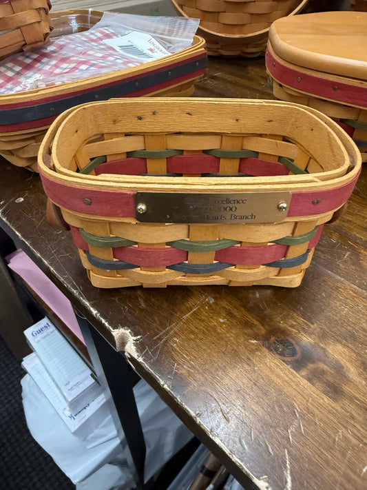 Longaberger awards basket