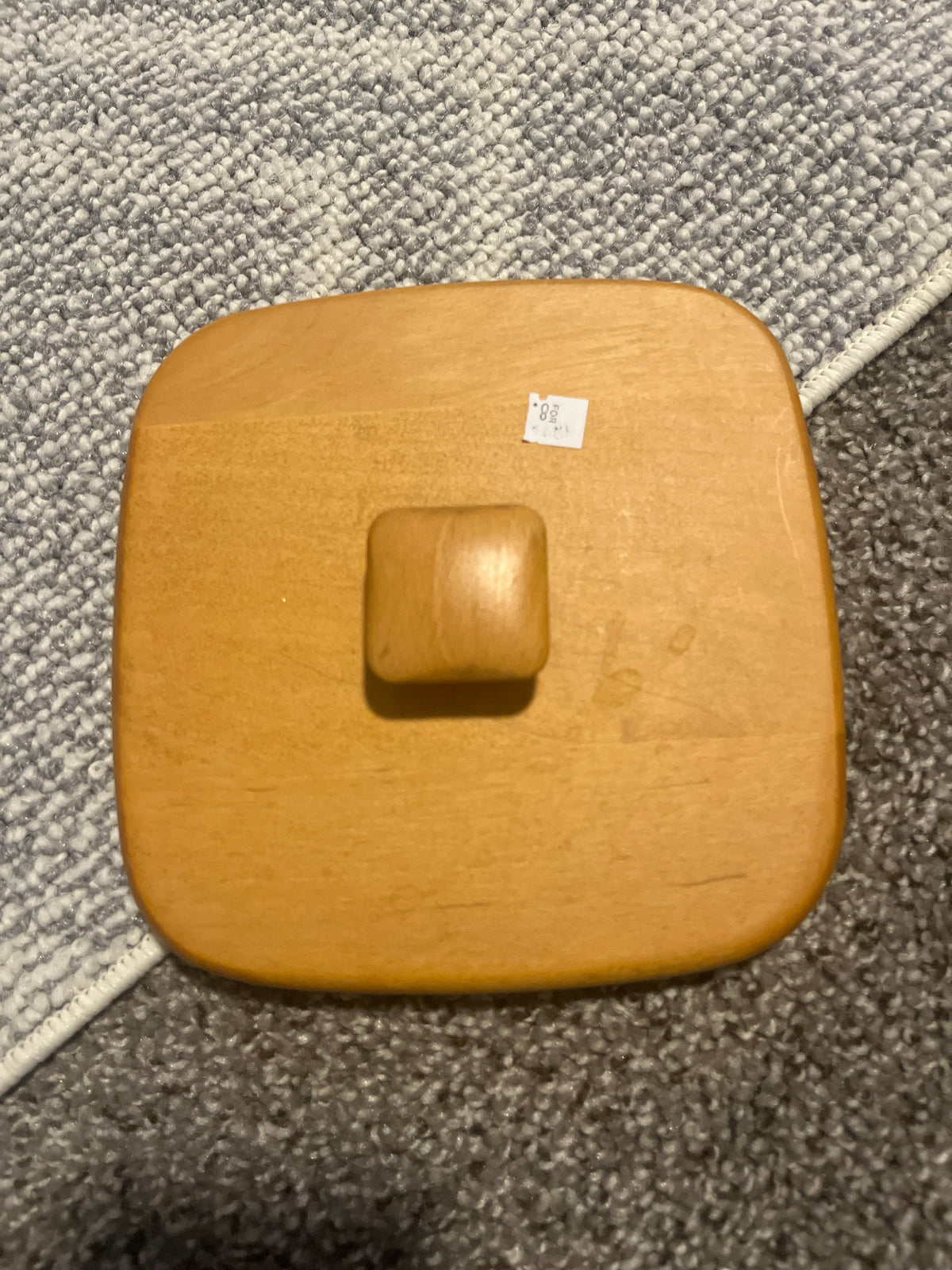 Longaberger 6.5” square lid