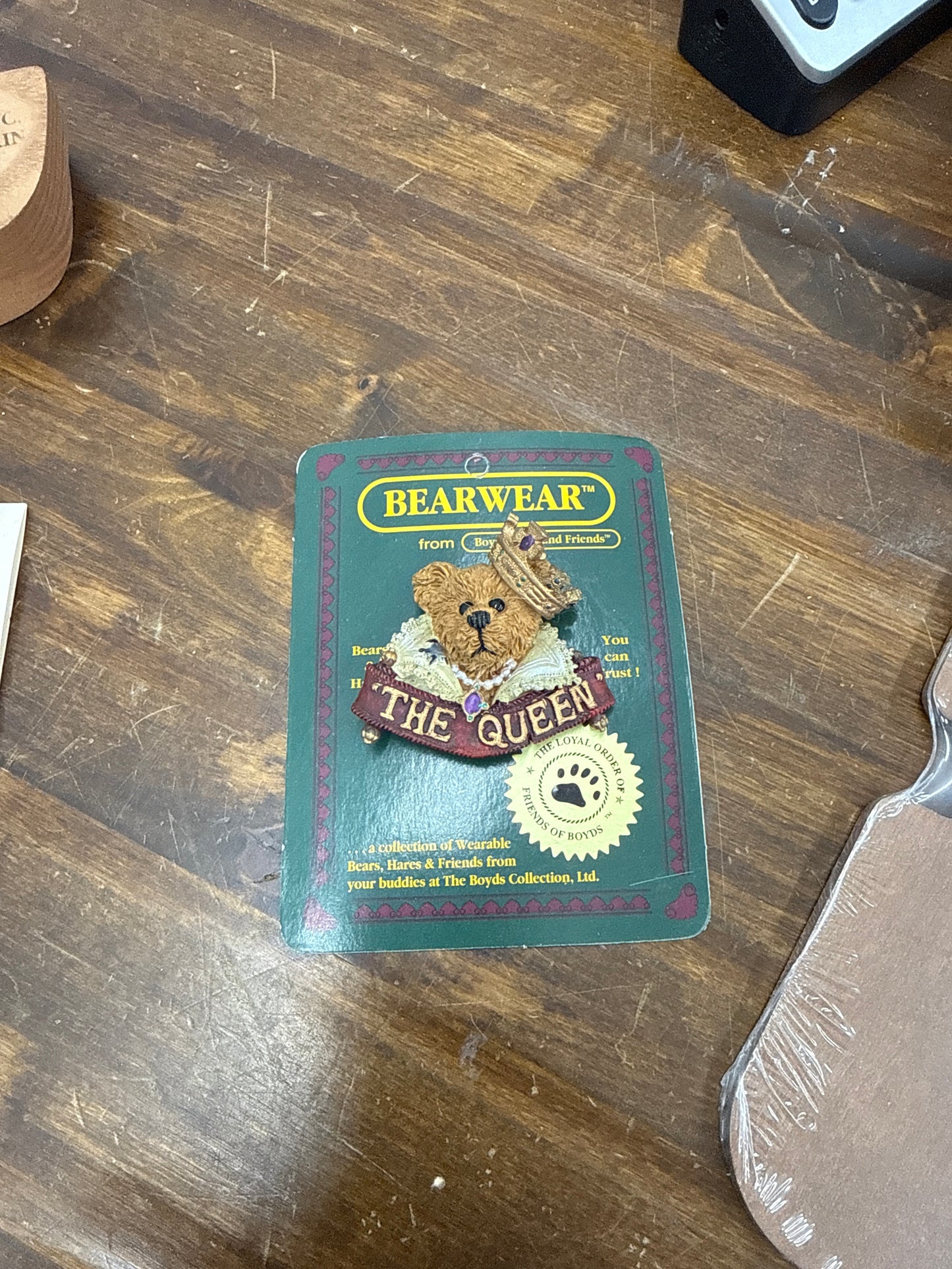 Boyd’s bear the queen pin