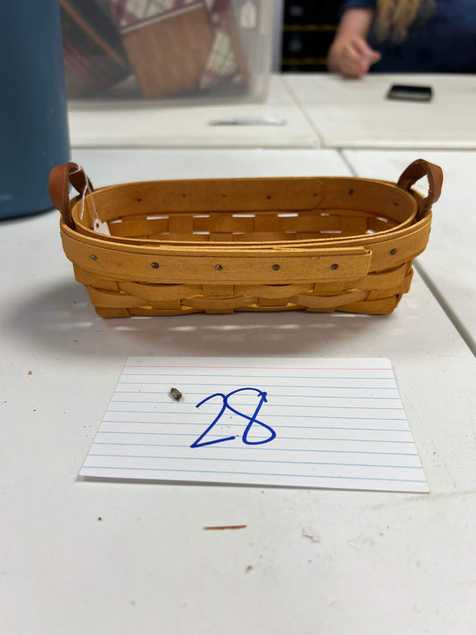 Longaberger Lavender Basket